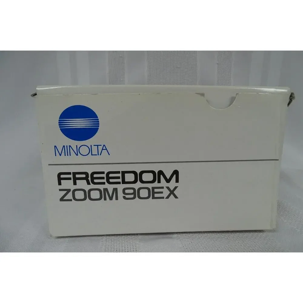 Minolta Freedom Zoom 90EX 35mm Camera Box Instruction manual